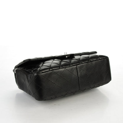 Chanel Lambskin Quilted Jumbo Single Flap Black 4 of 7