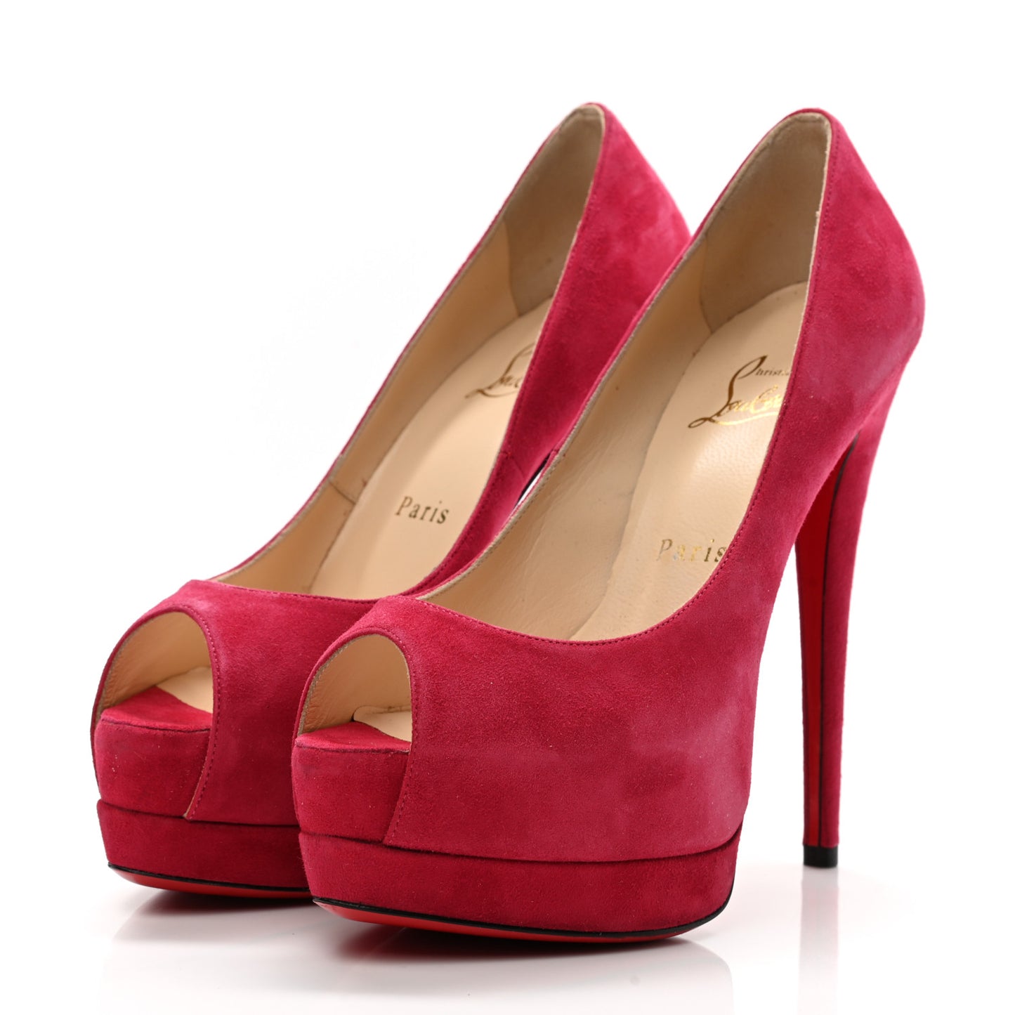 Suede Palais Royal 140 Pumps 36 Fuschia
