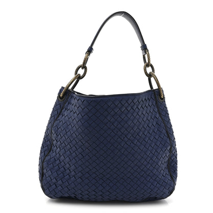 Bottega Veneta Nappa Intrecciato Small Loop Blue 1 of 13