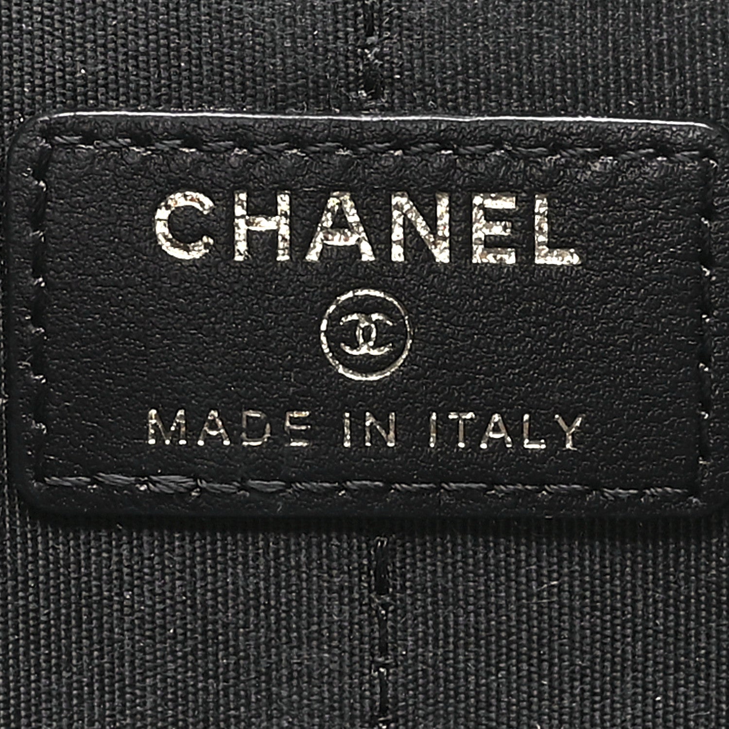 Chanel Lambskin Quilted All About Chanel Charm Wristlet Wallet Black 6 of 13