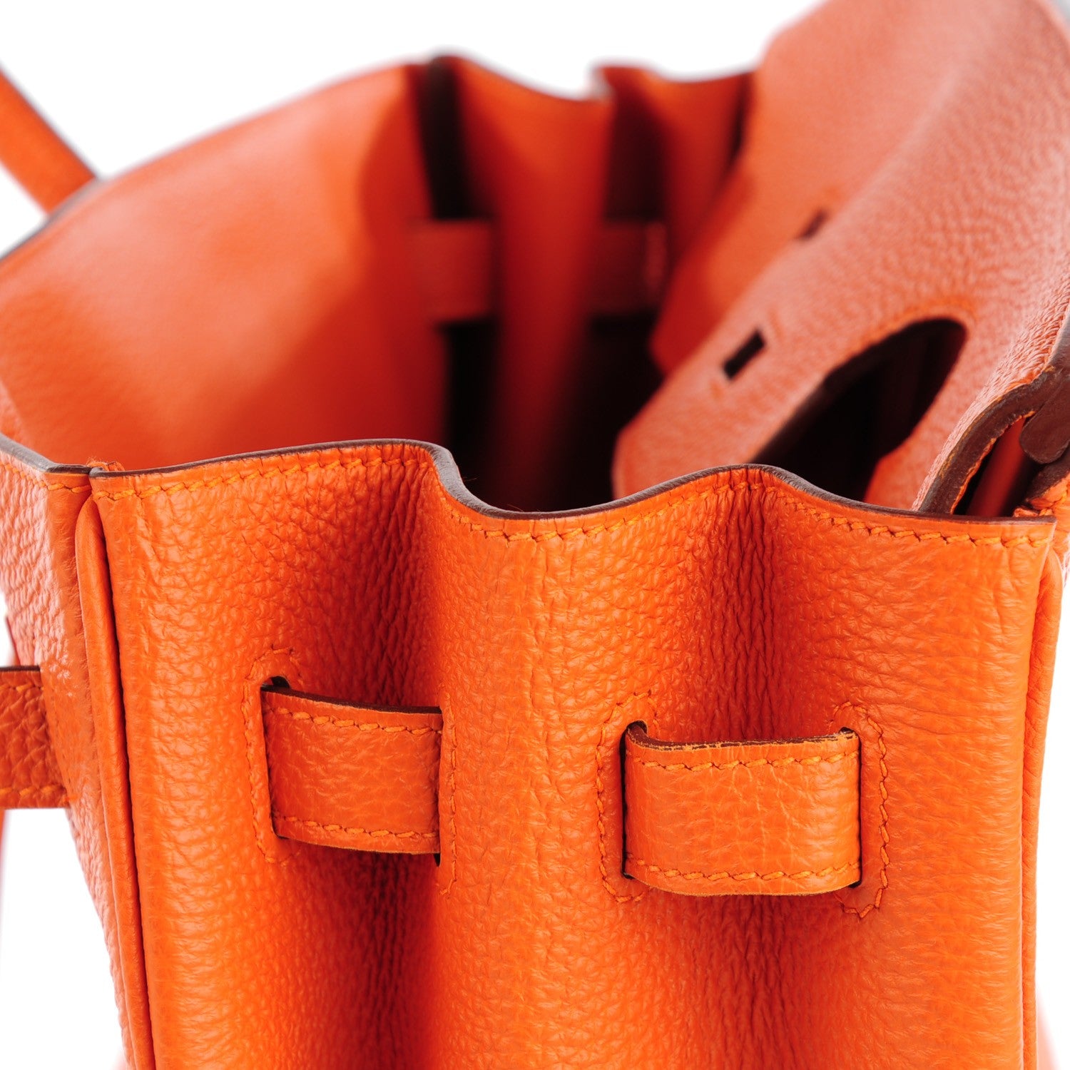 Hermes Togo Birkin 35 Orange 19 of 19