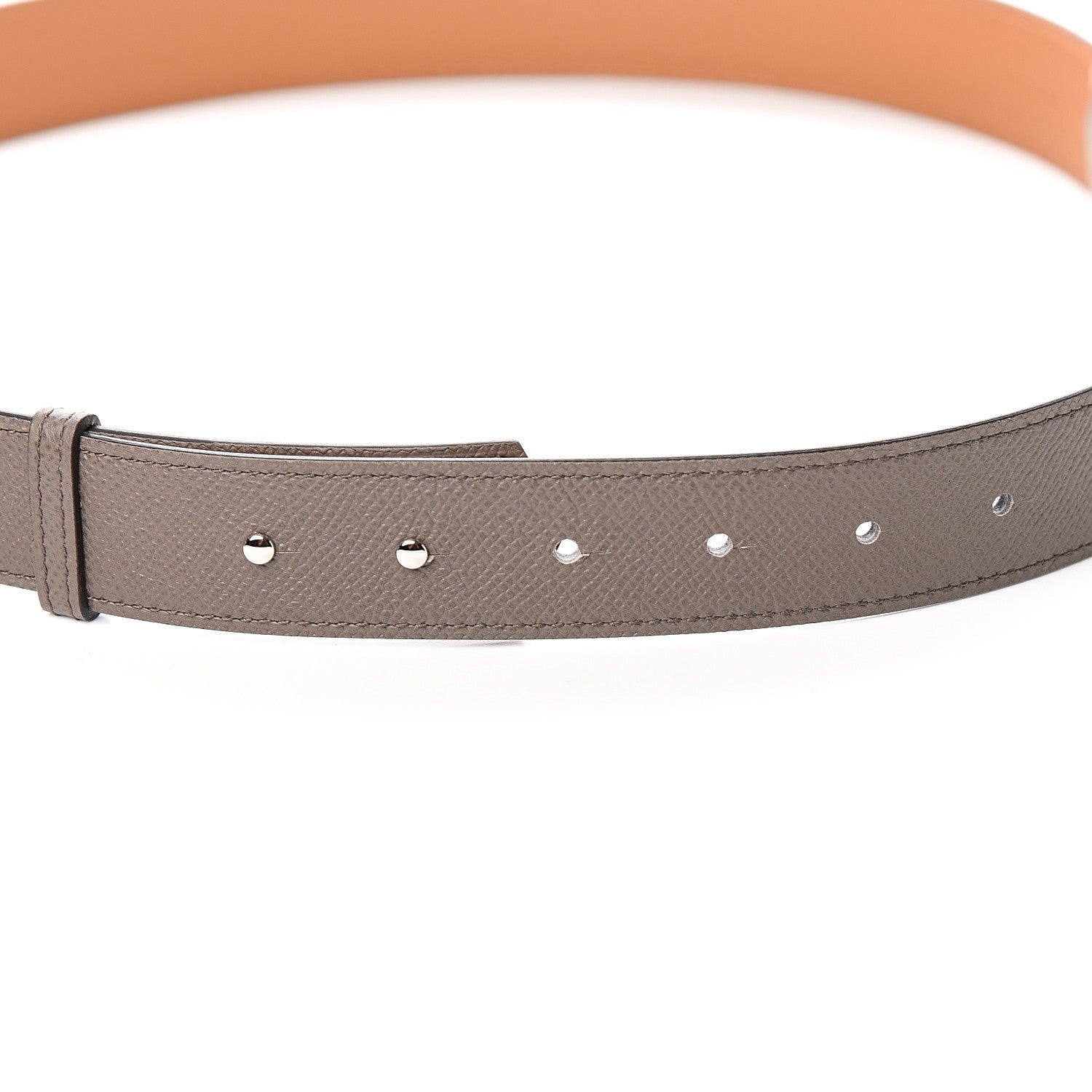 Hermes Epsom 32mm Super H Belt S Etain 3 of 7