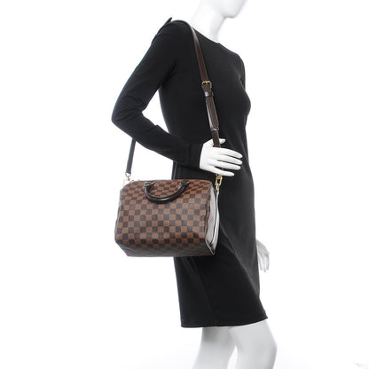 Louis Vuitton Damier Ebene Speedy Bandouliere 25 3 of 9