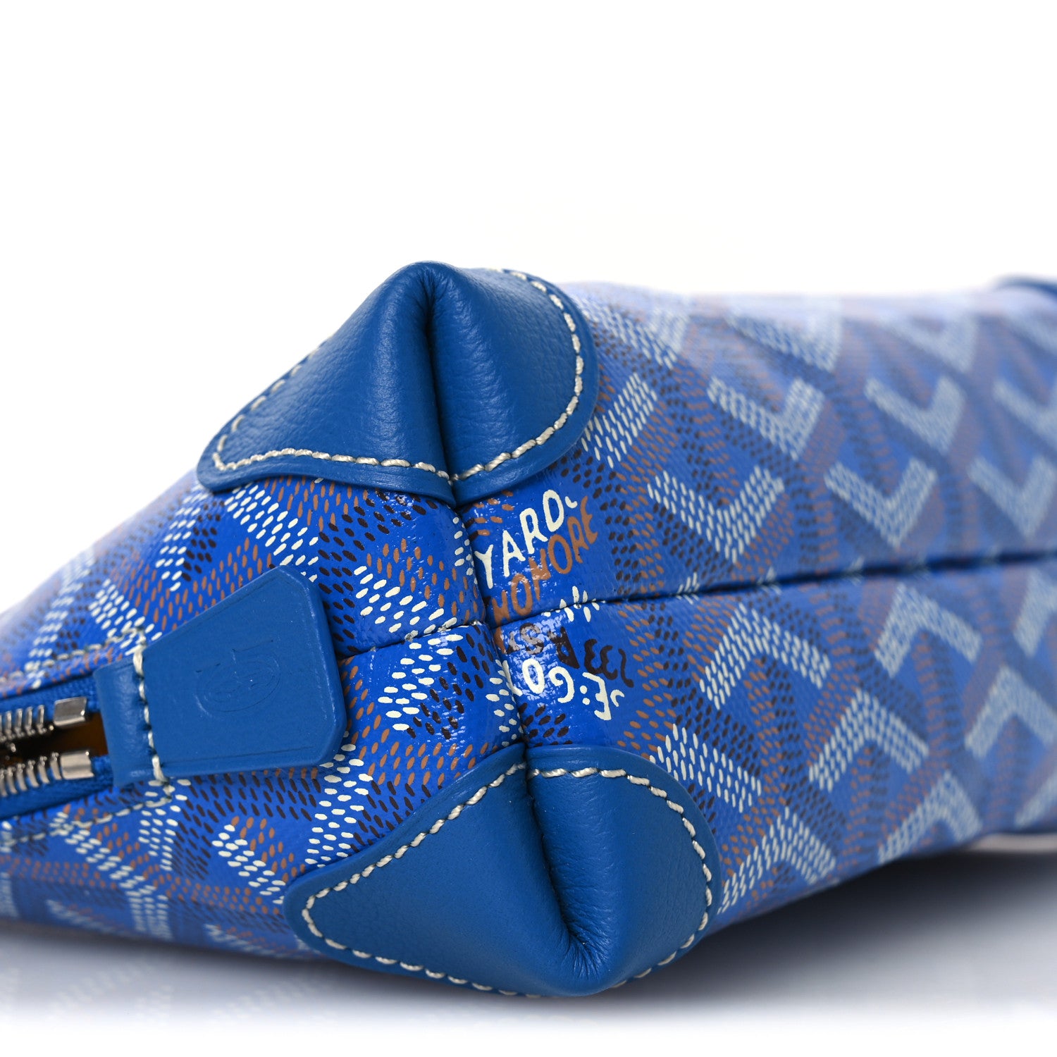 Goyard Goyardine Vendome Toiletry Pouch Sky Blue 8 of 9