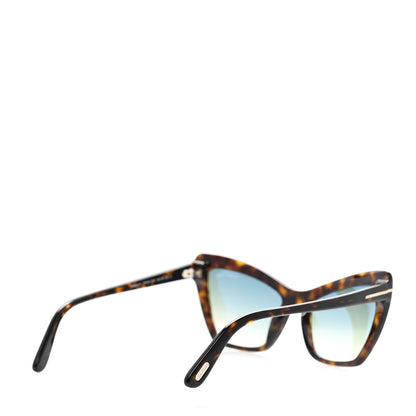 Tom Ford Valesca Cat Eye Sunglasses TF555 Tortoise 4 of 9