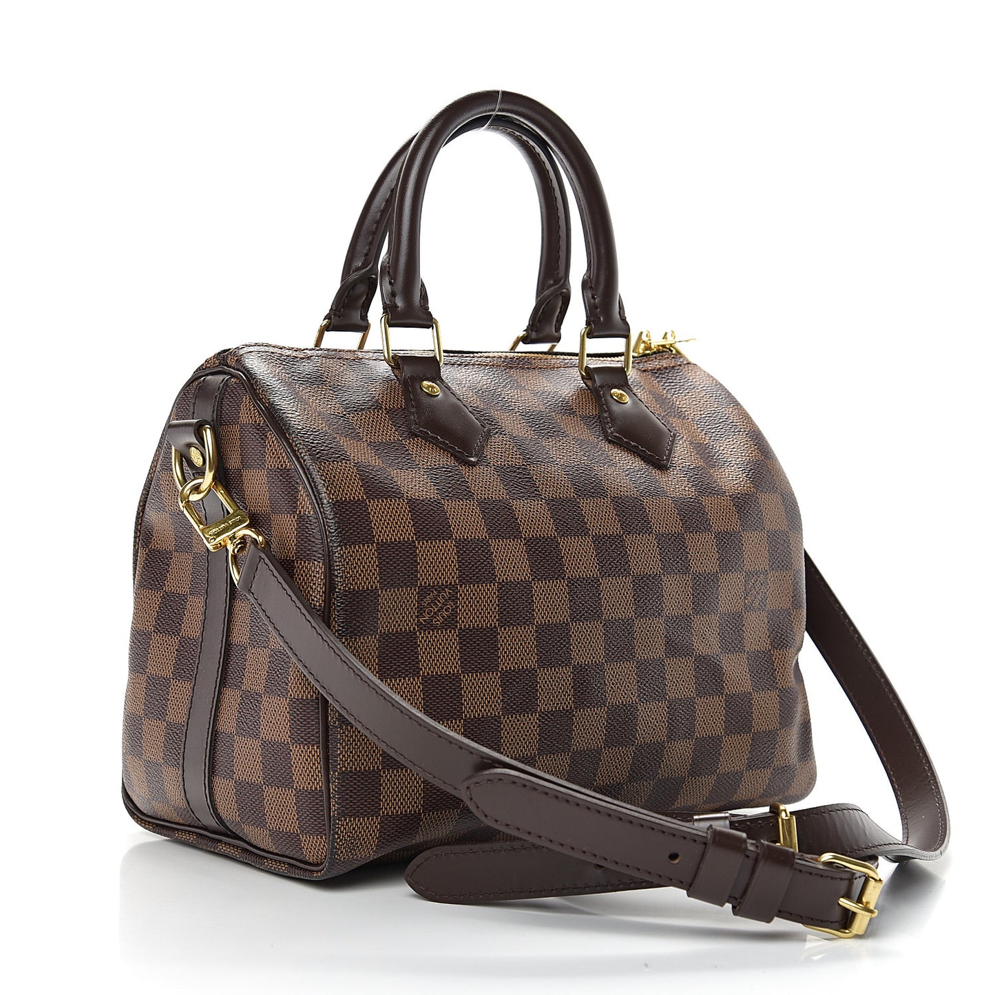 Damier Ebene Speedy Bandouliere 25