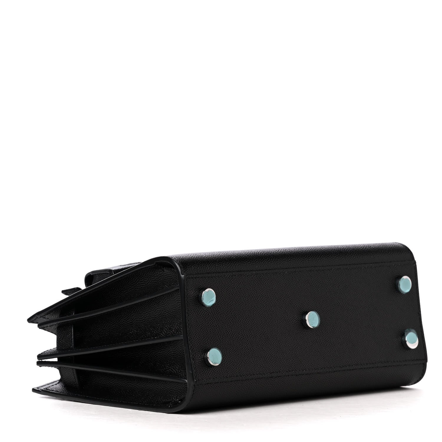 Saint Laurent Grained Calfskin Nano Sac De Jour Black 3 of 4