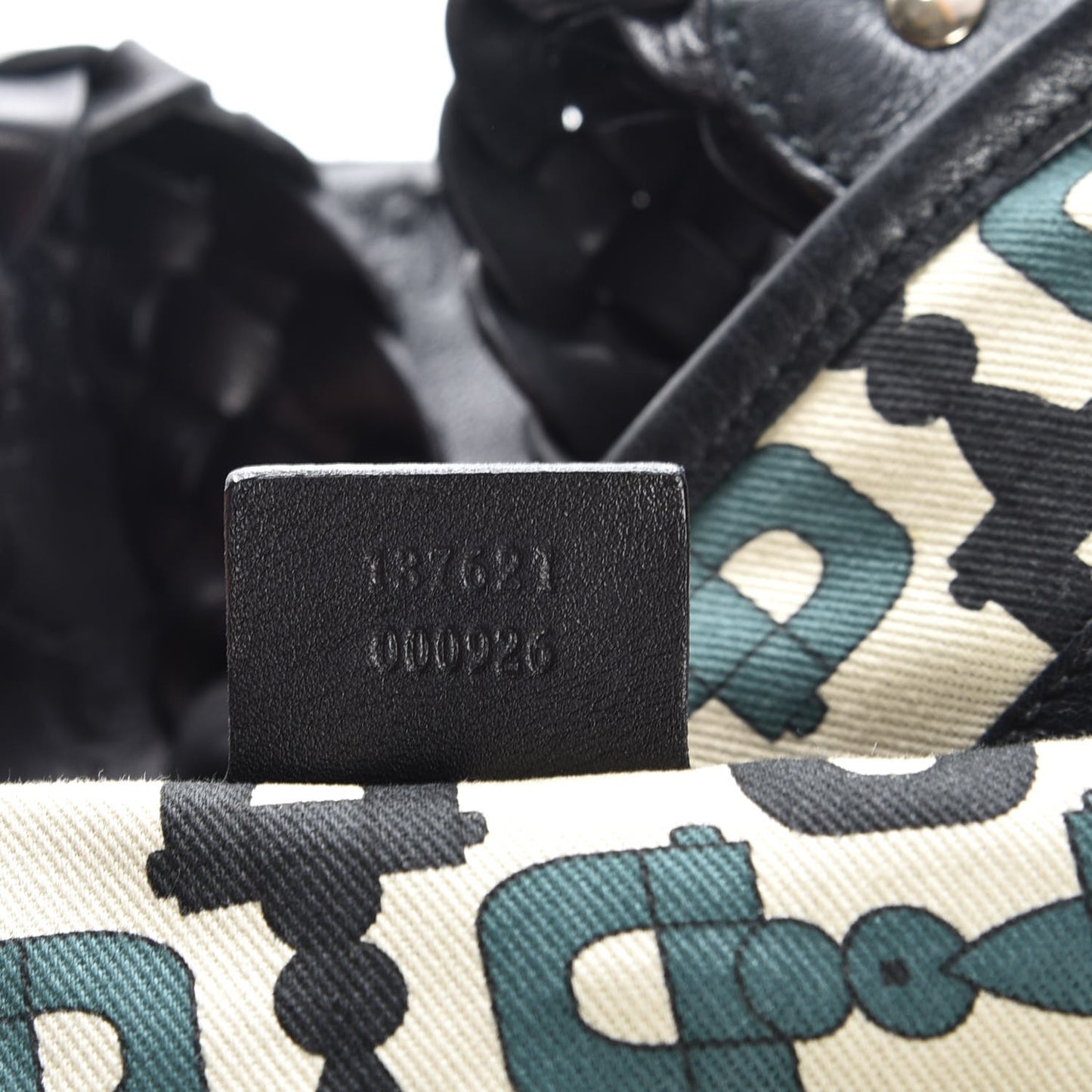 Guccissima Medium Pelham Shoulder Bag Black
