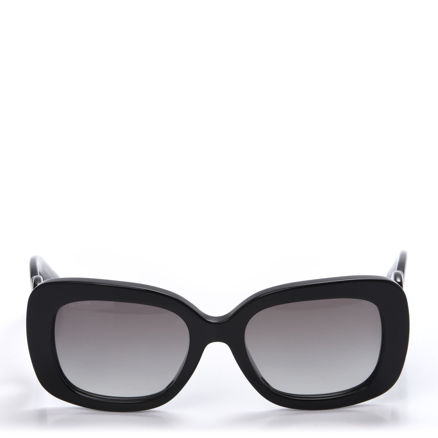 Prada Acetate Baroque Sunglasses SPR 27O Black 2 of 8