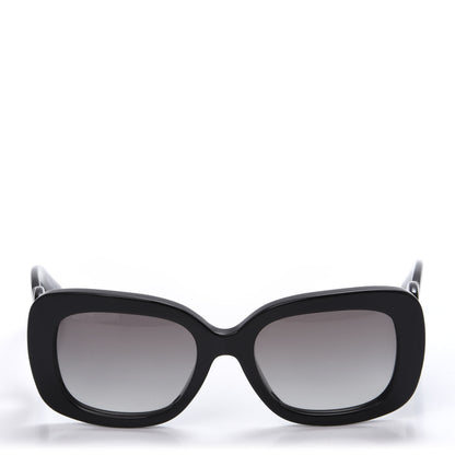 Prada Acetate Baroque Sunglasses SPR 27O Black 2 of 8