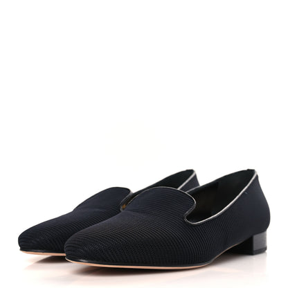 Christian Dior Technical Fabric Pointed Toe Flats 39 Black 3 of 9