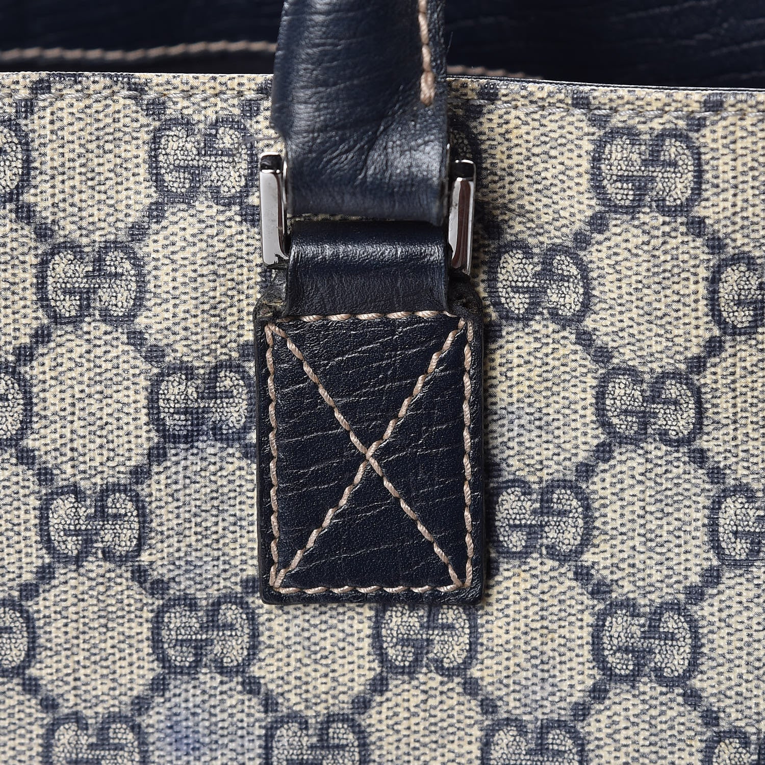 Gucci GG Plus Monogram Small Vertical Tote Blue 25 of 26
