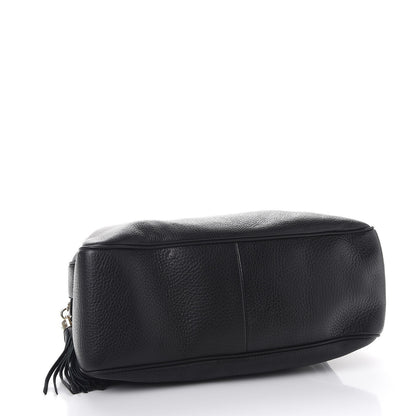 Gucci Pebbled Calfskin Medium Soho Bowler Black 4 of 9
