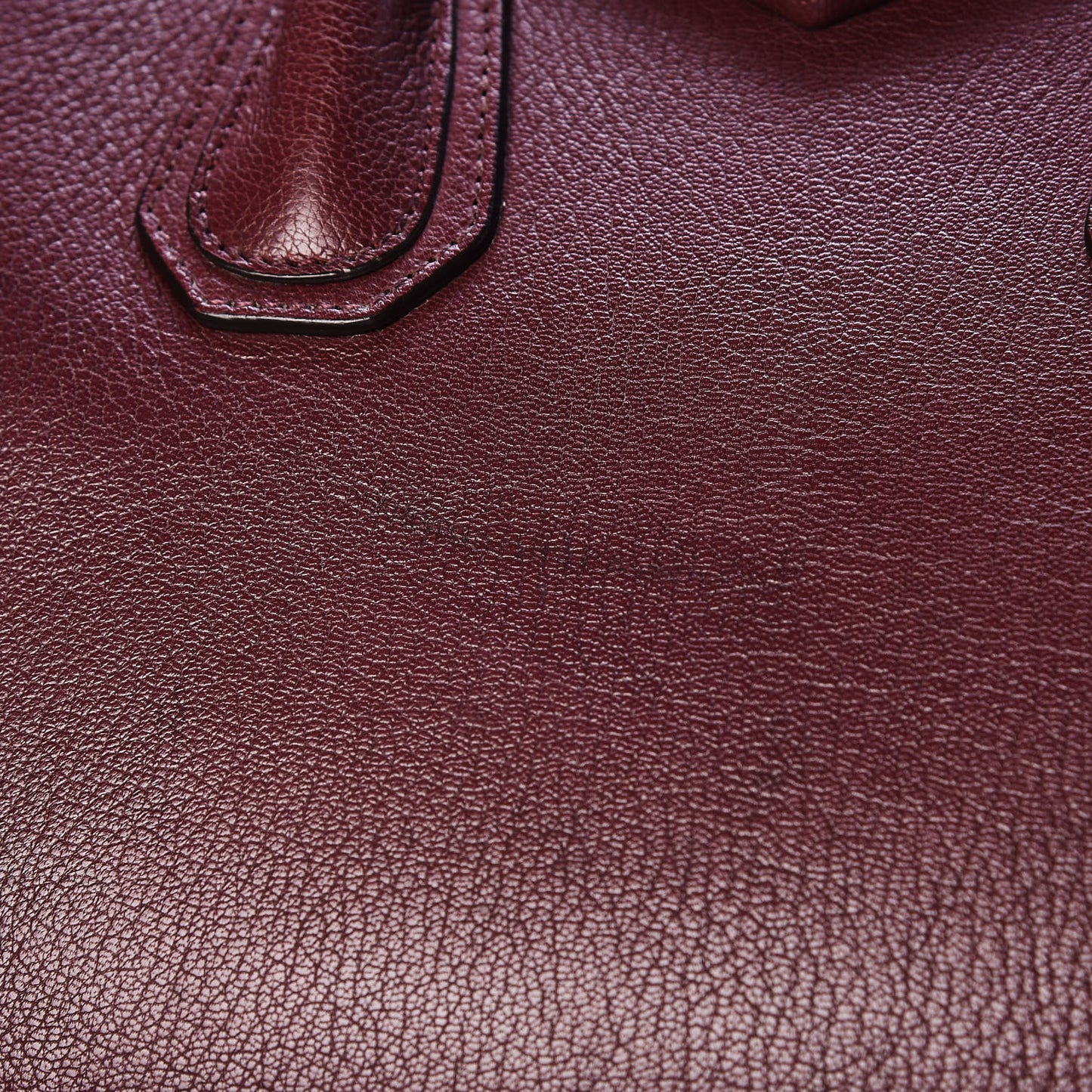 Sugar Goatskin Small Antigona Oxblood