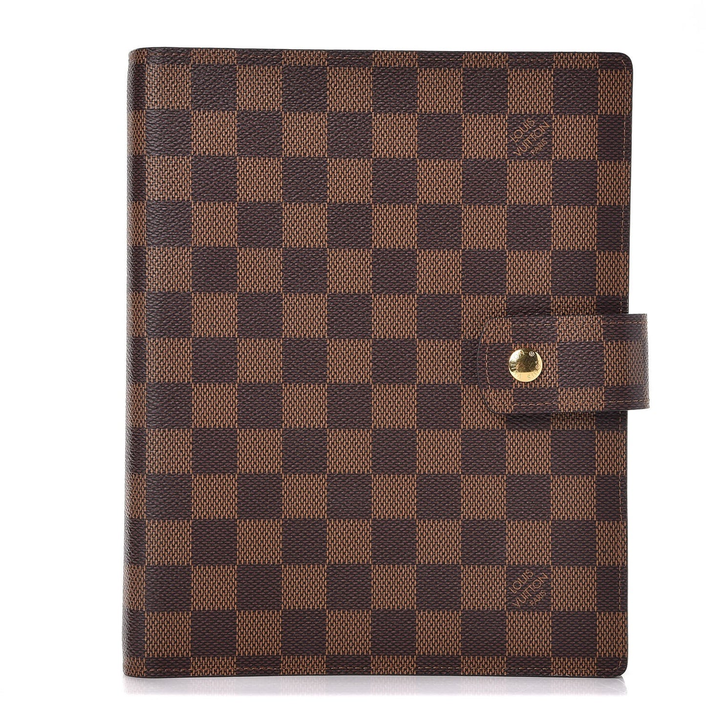 Damier Ebene Large Ring Agenda Cover