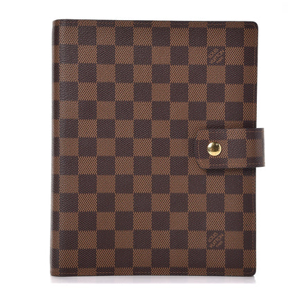 Louis Vuitton Damier Ebene Large Ring Agenda Cover 1 of 8