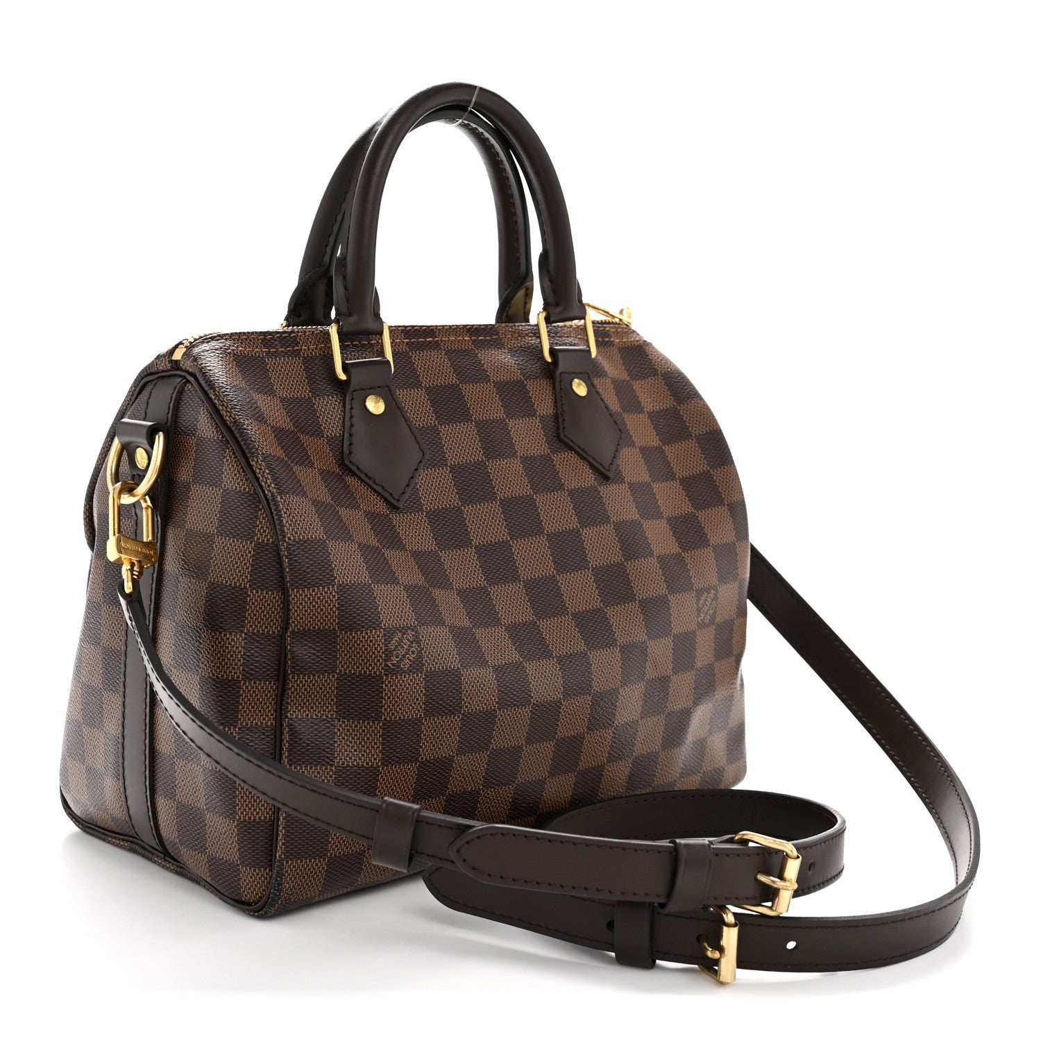 Louis Vuitton Damier Ebene Speedy Bandouliere 25 3 of 12