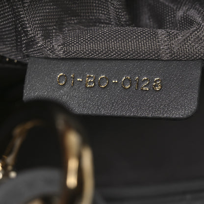 Christian Dior Metallic Lambskin Cannage Mini Lady Dior Grey 7 of 13