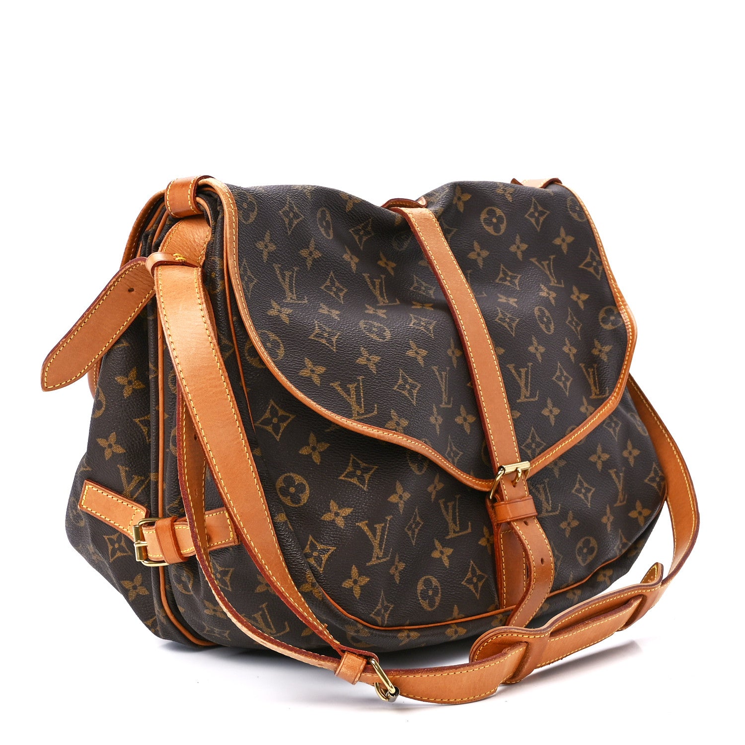 Louis Vuitton Monogram Saumur 35 3 of 15