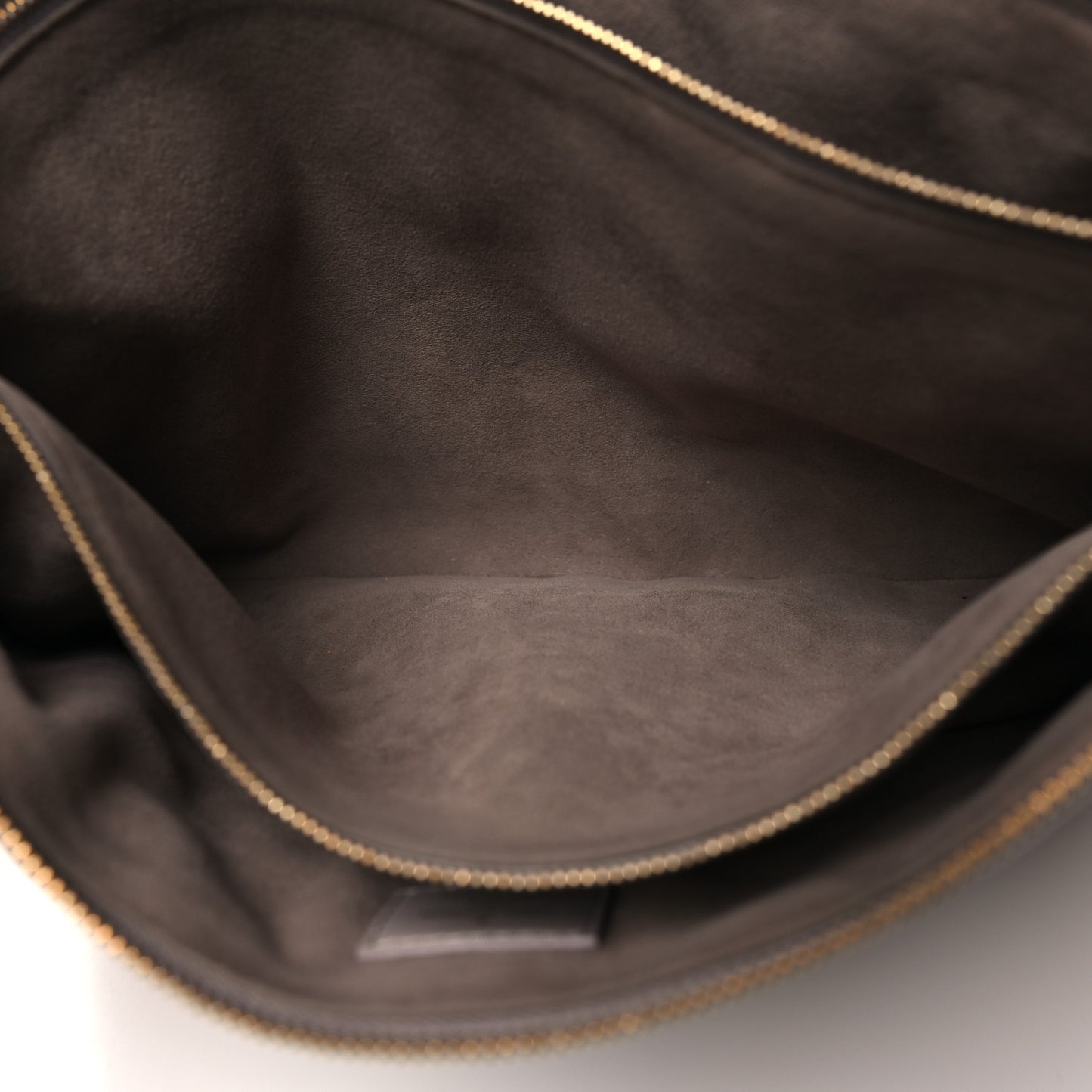 Lambskin Embossed Monogram Coussin MM Grey