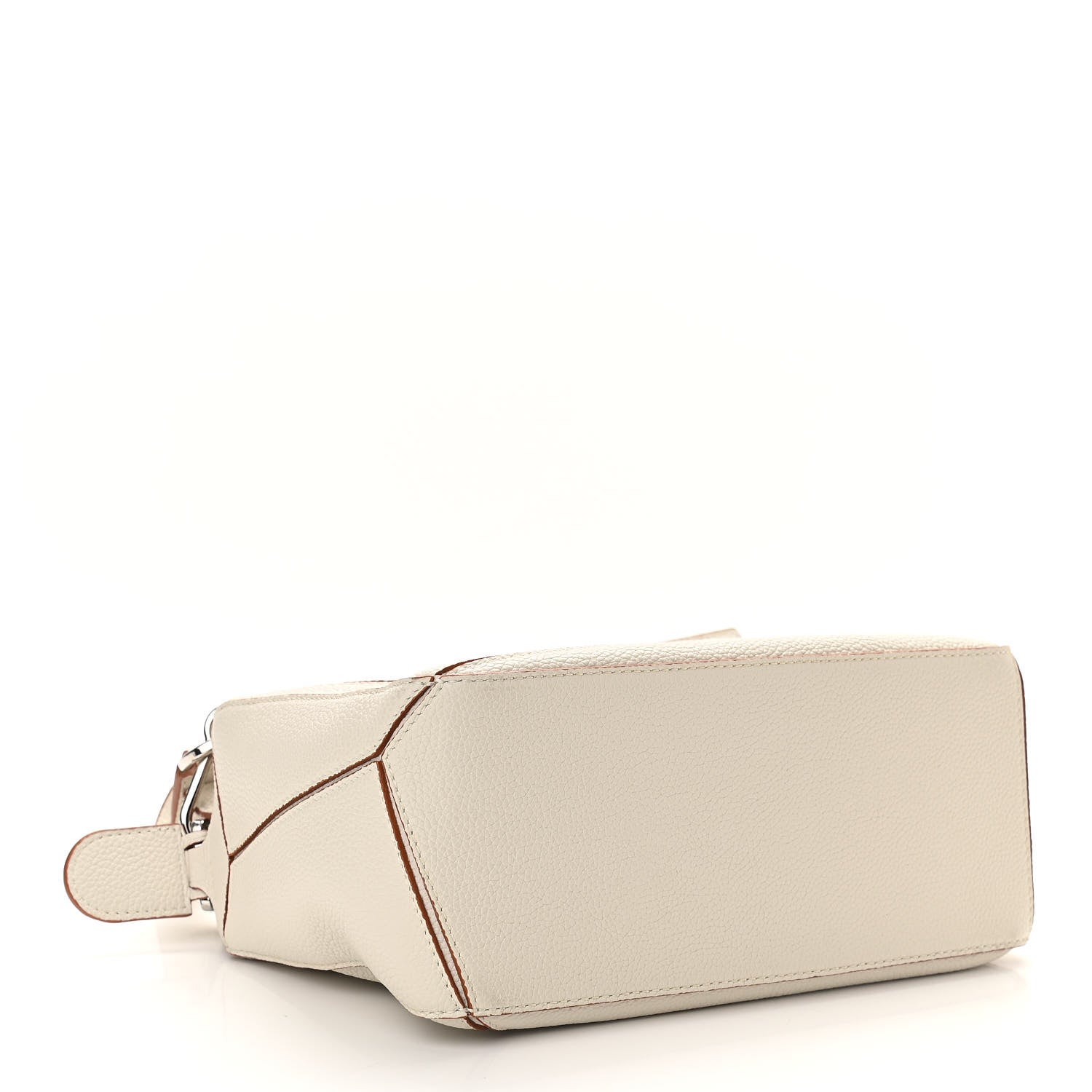 Loewe Calfskin Small Puzzle Bag Ivory 4 of 10