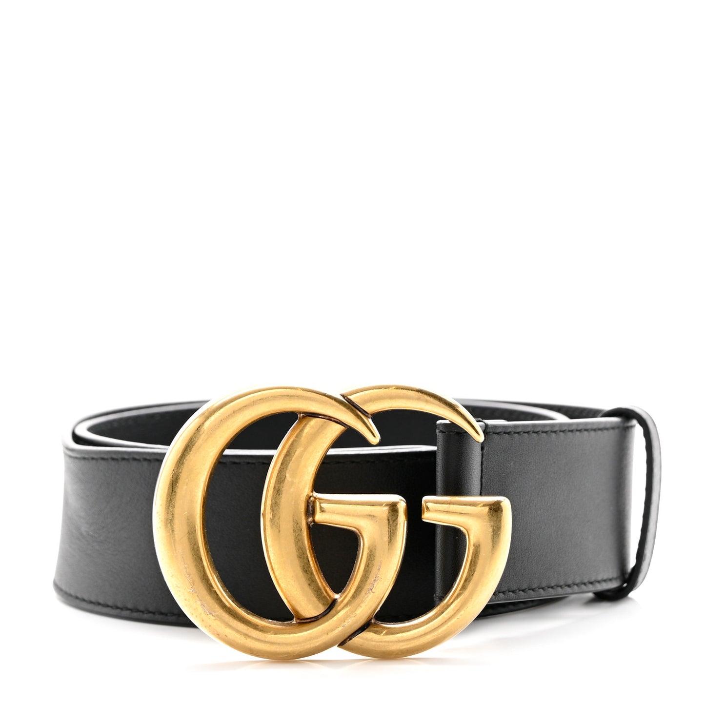 Calfskin Double G 40mm Belt 65 26 Black