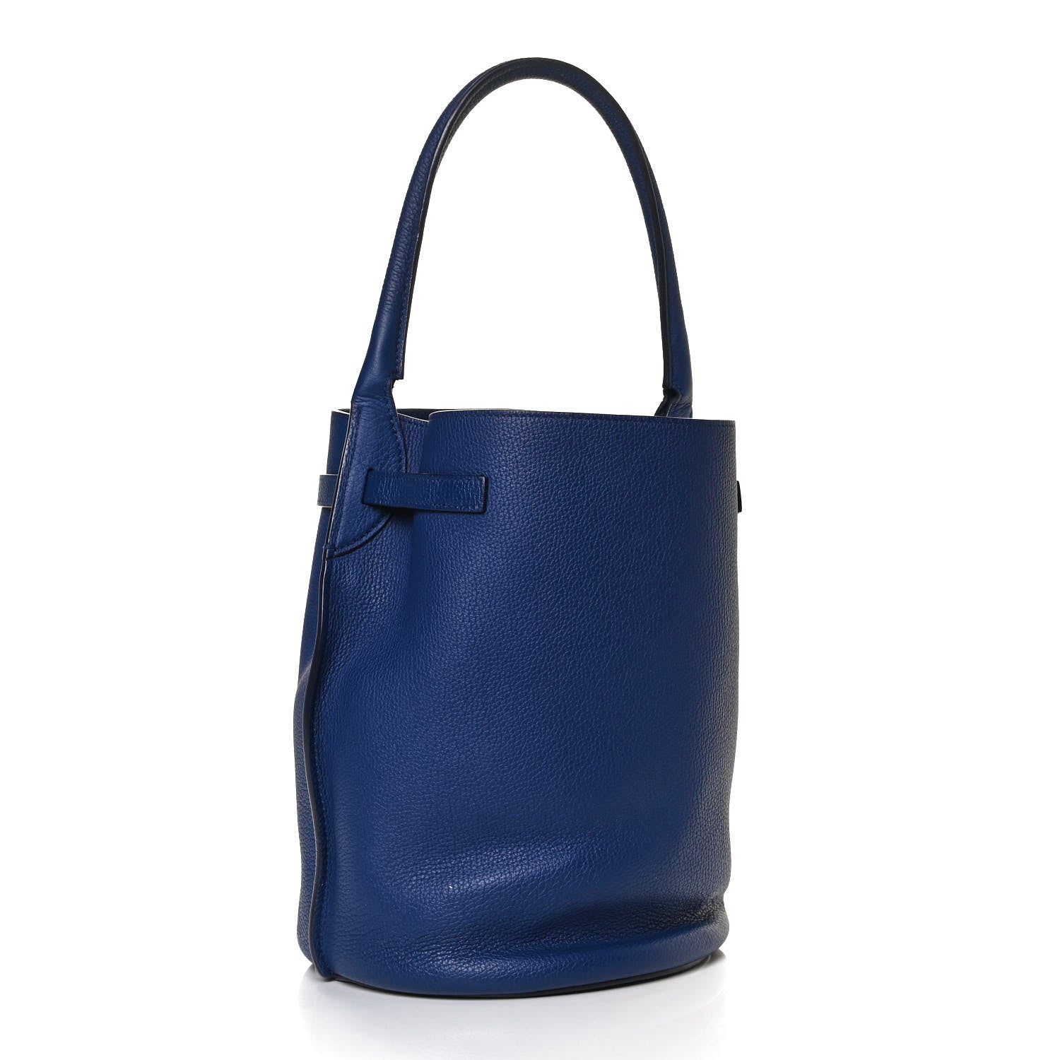 Celine Supple Grained Calfskin Big Bag Bucket Cobalt 3 of 12