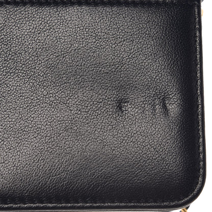 Chanel Sheepskin Quilted Mademoiselle Vintage Wallet On Chain WOC Navy 10 of 10