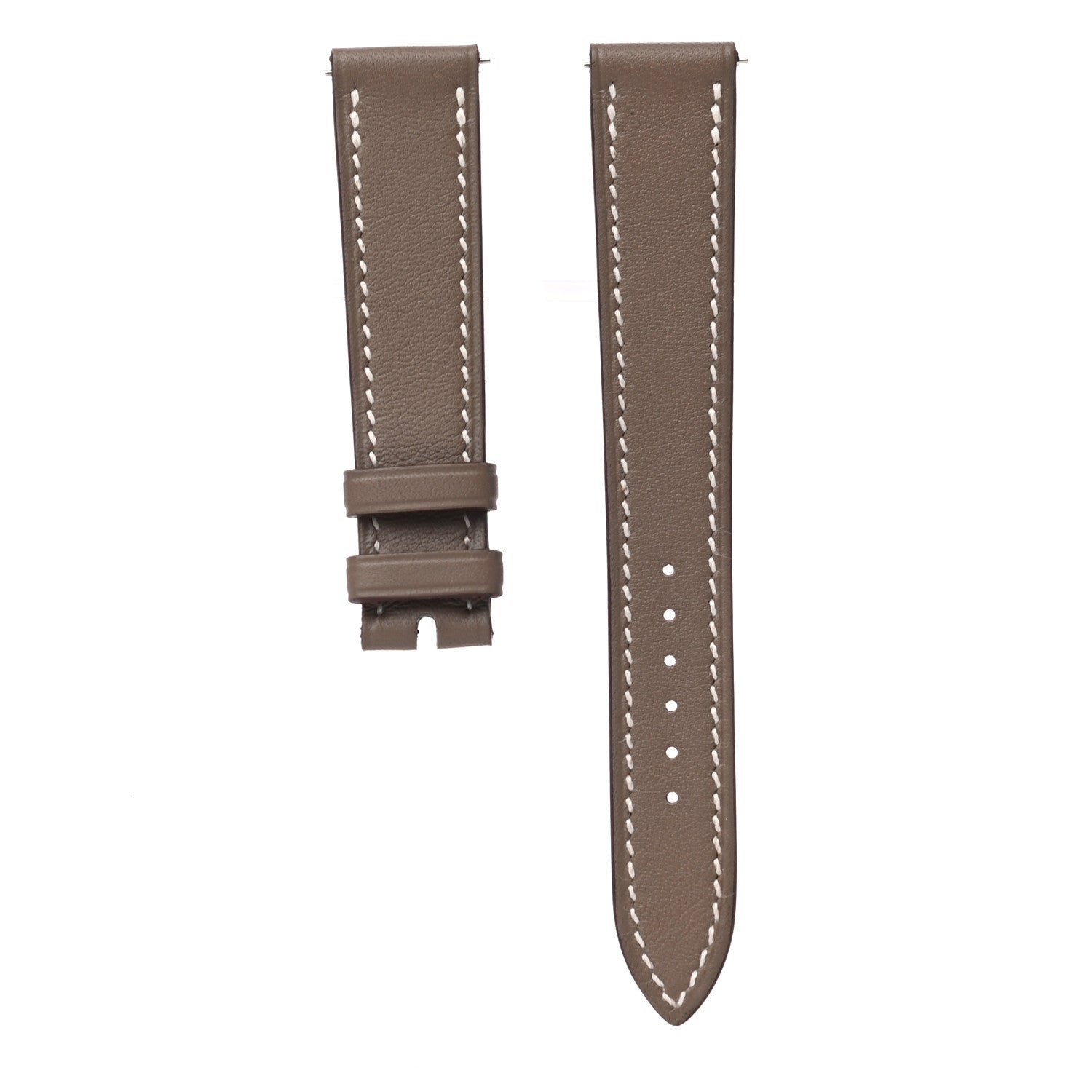 Hermes Swift Heure H Watch PM Strap Etoupe 1 of 5