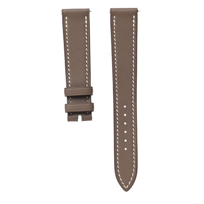 Hermes Swift Heure H Watch PM Strap Etoupe 1 of 5