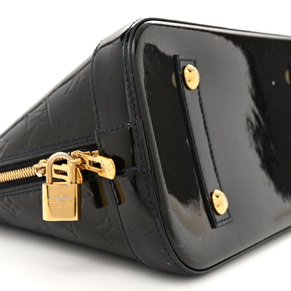 Louis Vuitton Vernis Alma PM Blue Infini 8 of 14