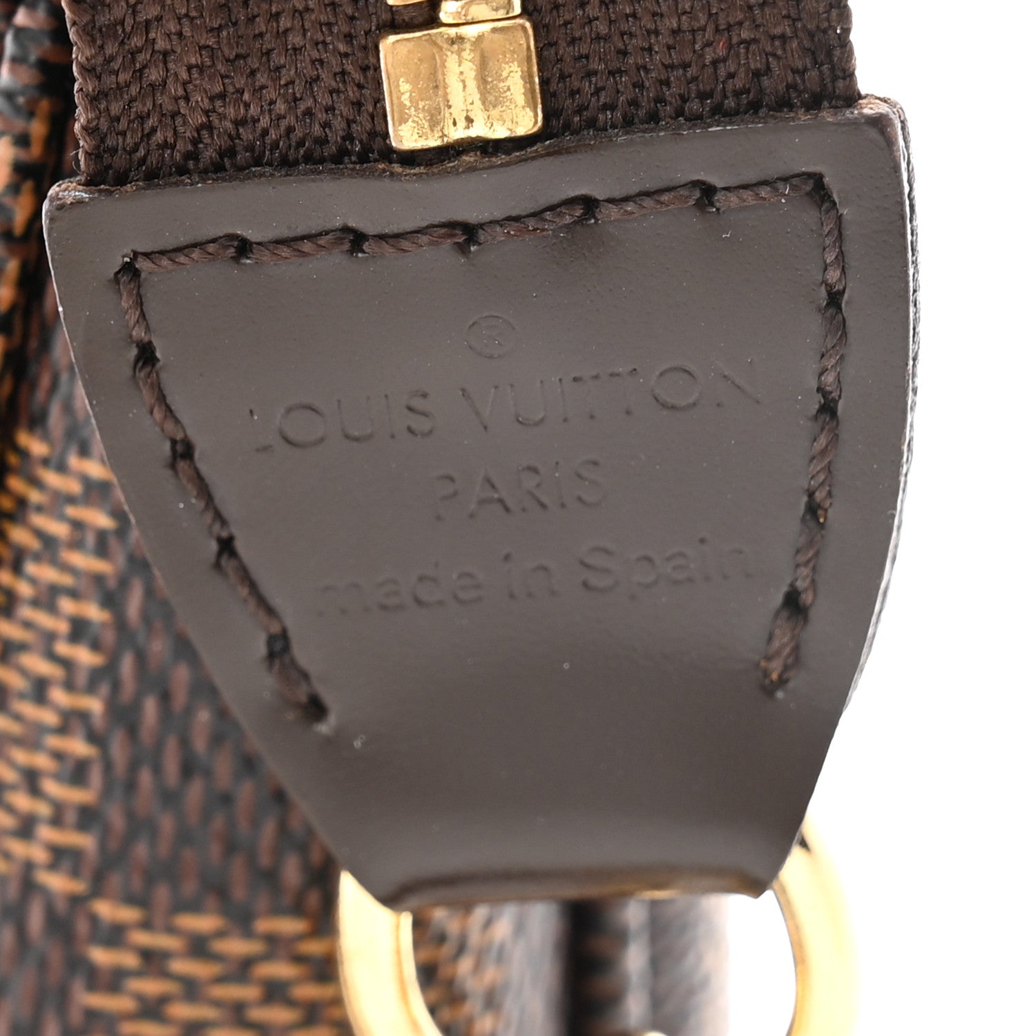 Louis Vuitton Damier Ebene Pochette Accessories NM 7 of 11