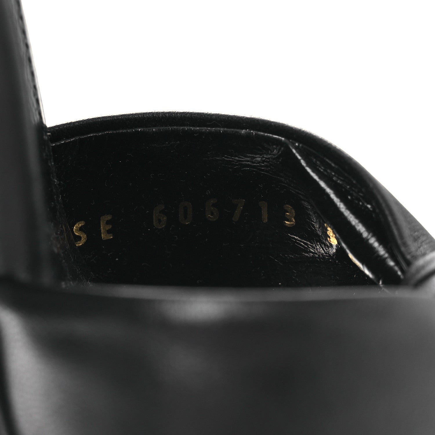 Saint Laurent Vendome Bianca 85 Platform Sandals 36.5 Black 10 of 12