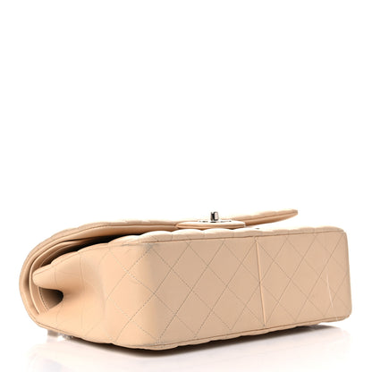 Chanel Lambskin Quilted Jumbo Double Flap Beige 4 of 21