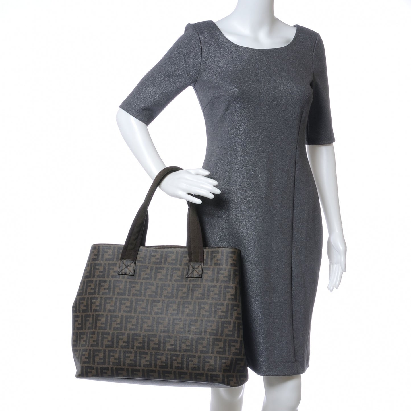 Zucca Spalmati Large Tote Tobacco