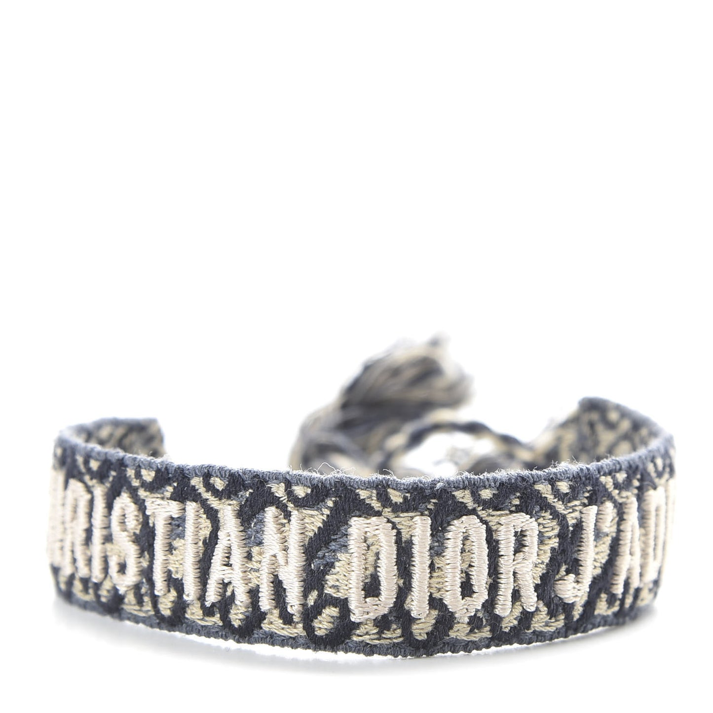 Woven Cotton J'Adior Friendship Bracelet Set Navy
