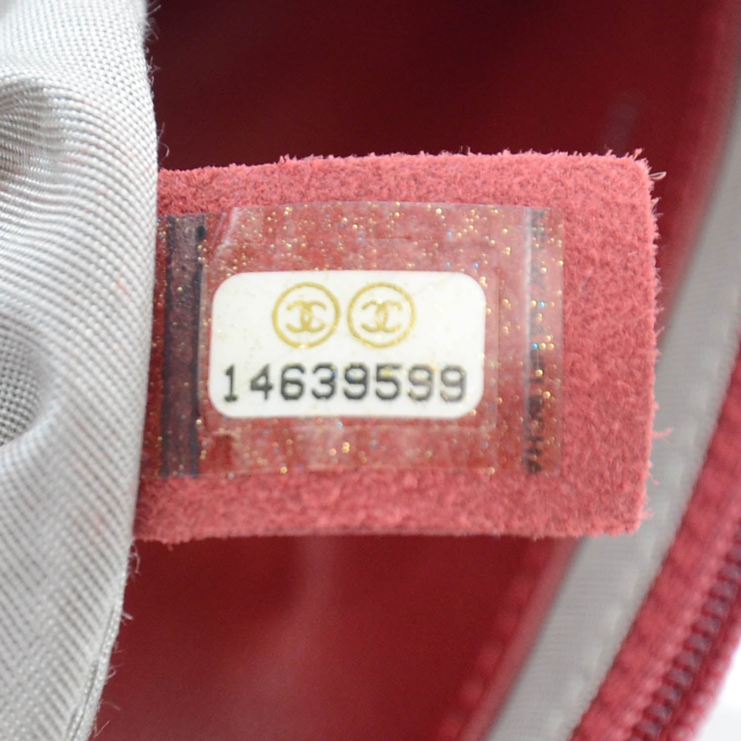 Chanel Lambskin Half Moon Wallet On Chain WOC Red 7 of 9