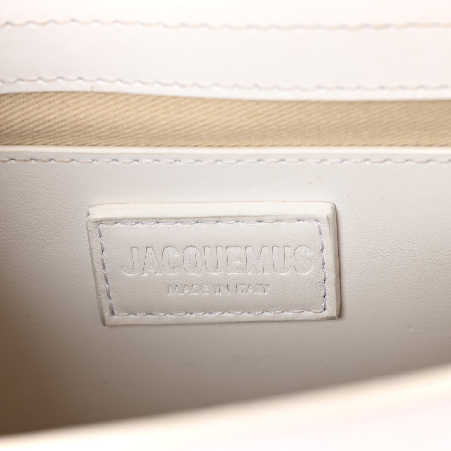 Smooth Calfskin Le Grand Bambino White