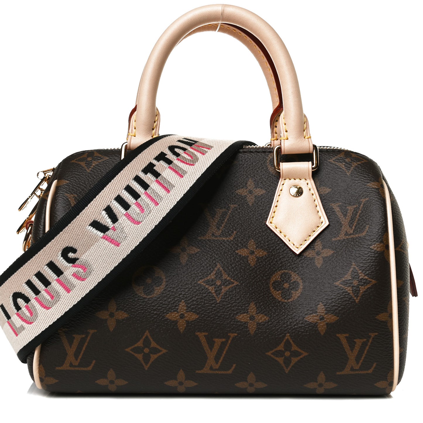 Monogram Speedy Bandouliere 20 Black