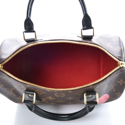 Louis Vuitton Monogram My World Tour Speedy Bandouliere 30 Black 7 of 12