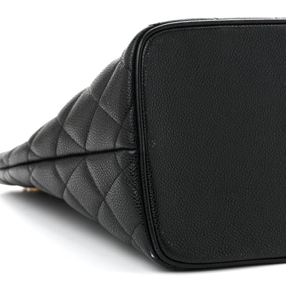 Chanel Caviar Quilted Medallion Tote Black 9 of 10