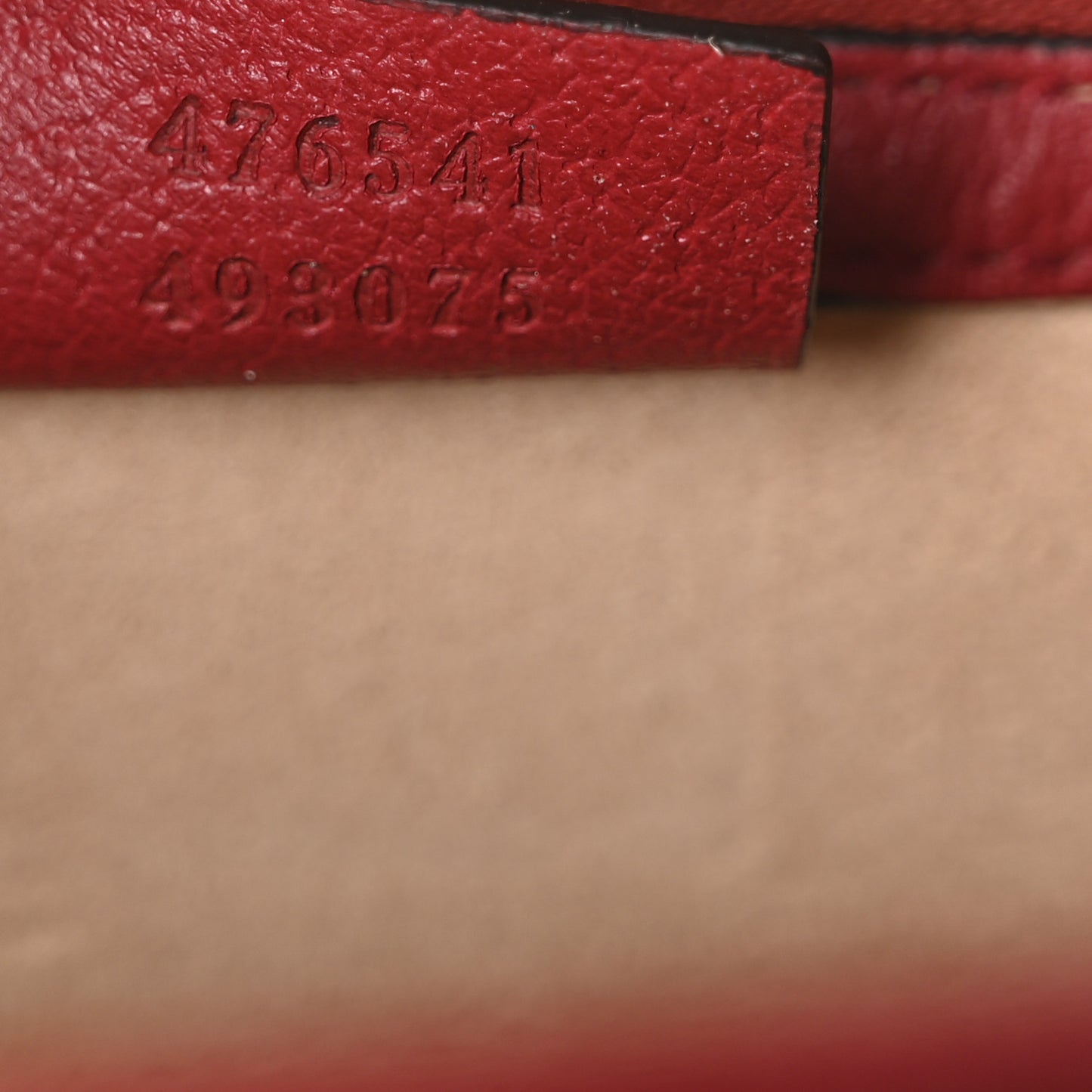 GG Supreme Monogram Small Queen Margaret Top Handle Bag Red