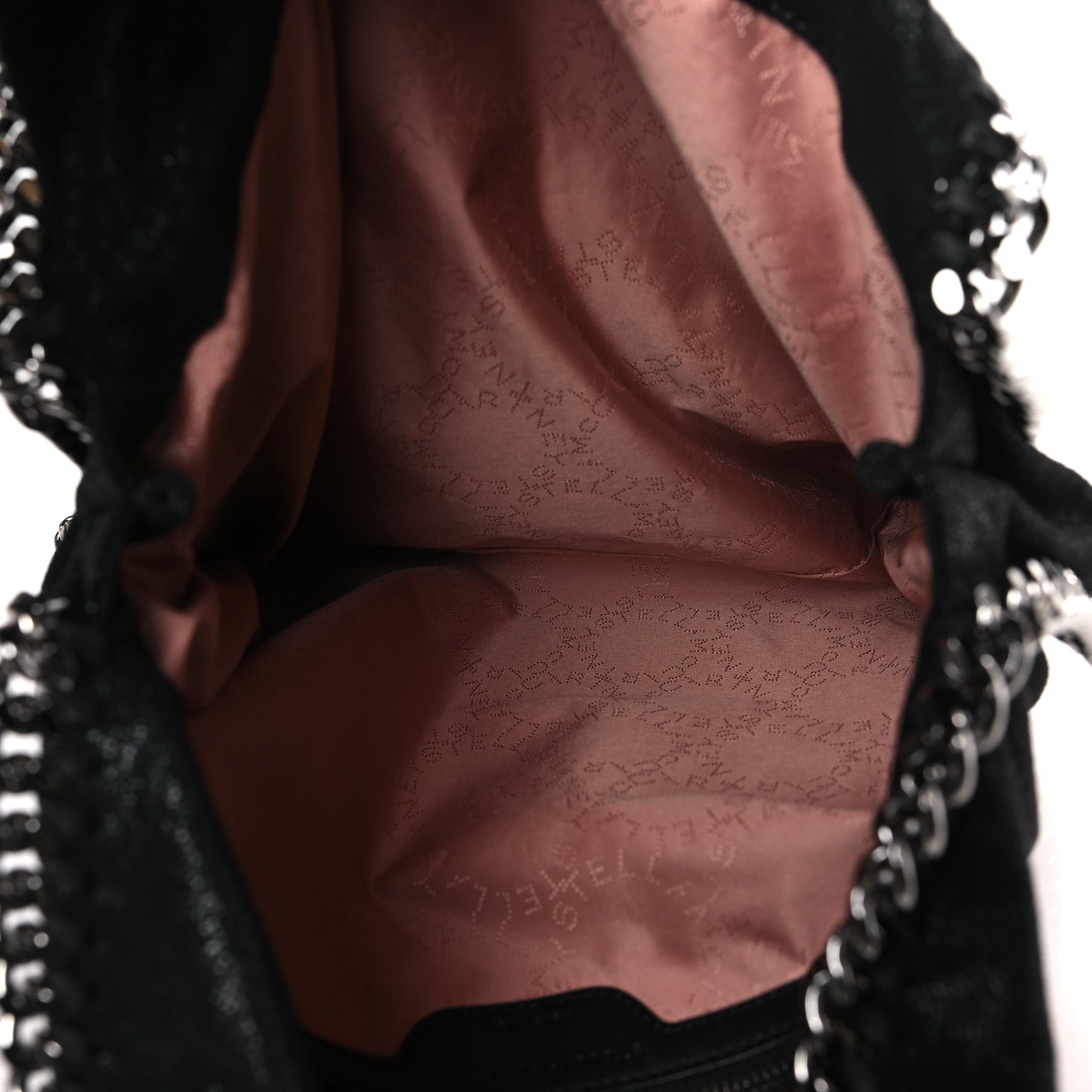 Shaggy Deer Small Falabella Tote Black