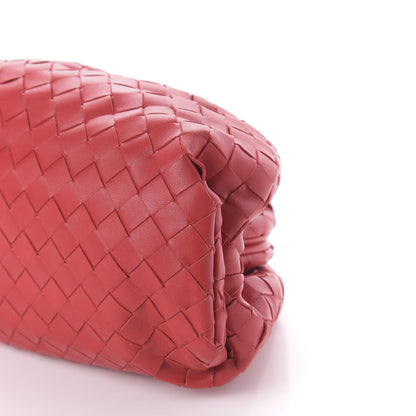Bottega Veneta Nappa Maxi Intrecciato The Pouch Oversized Clutch Bright Red 7 of 9