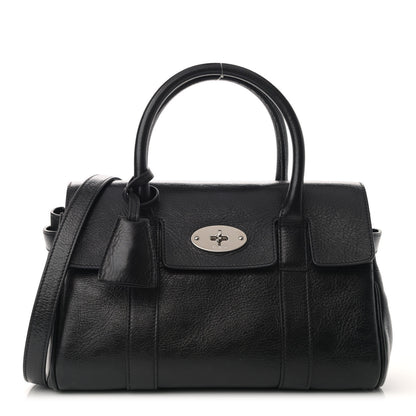 Mulberry Natural Vegetable Tanned Small Bayswater Black 1 of 10