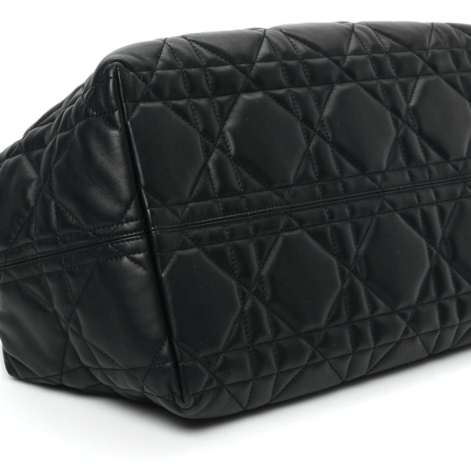 Christian Dior Calfskin Macrocannage Large Toujours Black 10 of 12