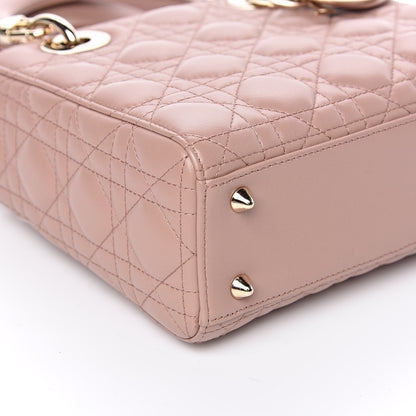 Christian Dior Metallic Grained Calfskin Cannage Small MyABCDior Fard 8 of 13