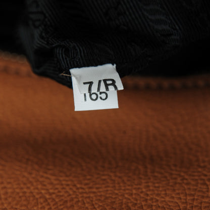 Prada Glace Calf Large Twin Pocket Tote Naturale 8 of 8