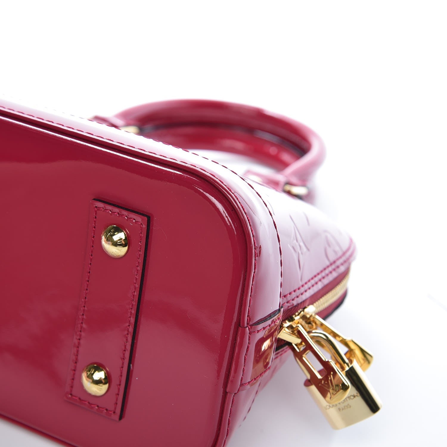 Louis Vuitton Vernis Alma BB Rose Indien 15 of 15