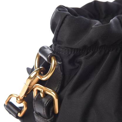 Prada Tessuto Nylon Jacquard Logo Tote Black 12 of 20